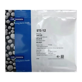 STI-12 gyúrtsajt kultúra - 50u - 500 literhez - Hansen