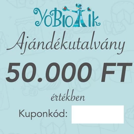 Ajndékutalvány 50.000 Ft