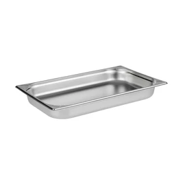 GN 1/1 méretű edény, inox - 100 mm mély