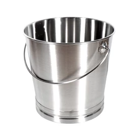 Inox vödör, 14 literes