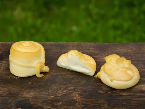 Burrata sajt készítése
