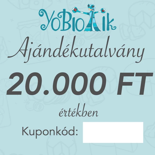 Ajndékutalvány 20.000 Ft