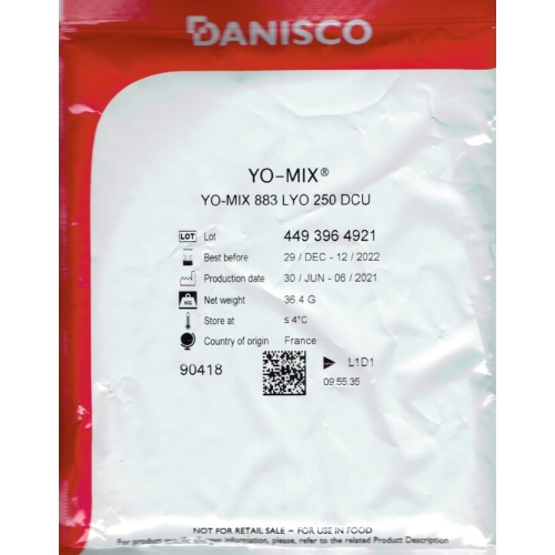 Danisco yo-mix 883 joghurt kultúra
