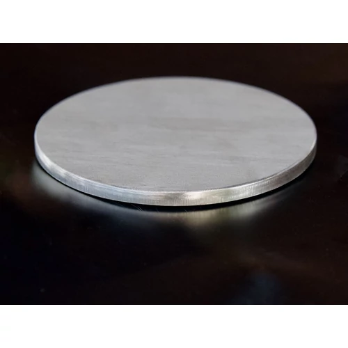 250 g súlyú 5 mm vastag préslap rozsdamentes acélból